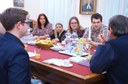 Elsőéves teológusok látogatása a Déli Püspöki Hivatalban