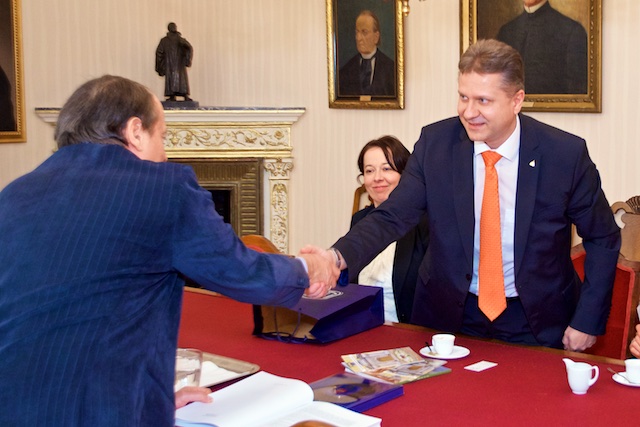 Látogatóban Budapest rendőrfőkapitánya