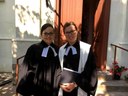 Új lelkészt köszönt a nagyszénási evangélikus gyülekezet