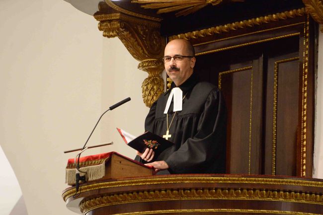 Ünnepi istentiszteletet tartottak a Nagytemplomban 
