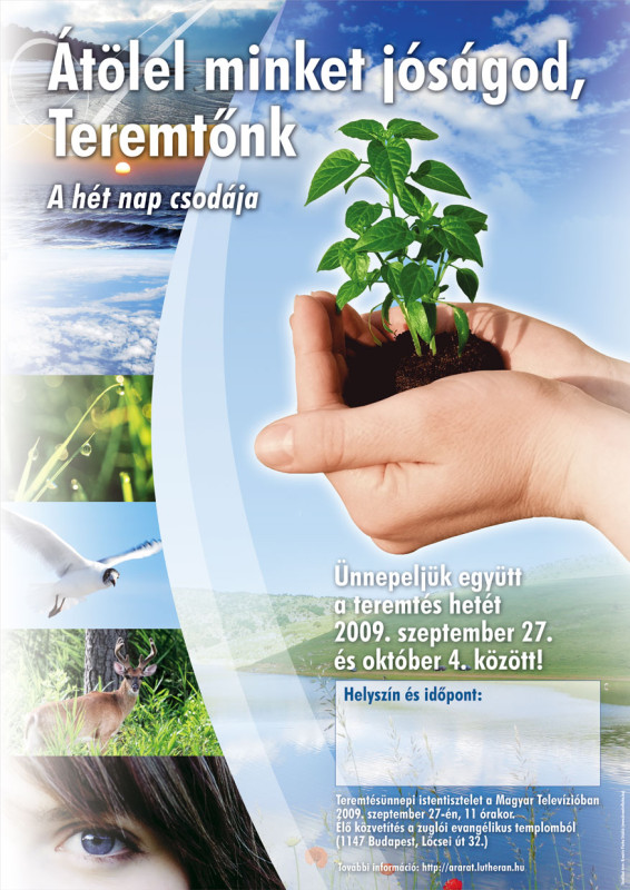 Teremtésünnepi istentisztelet a zuglói evangélikus templomban